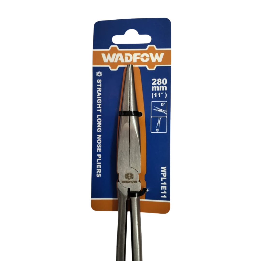 Pinza De Punta Recta Extra Larga De 11" Wadfow