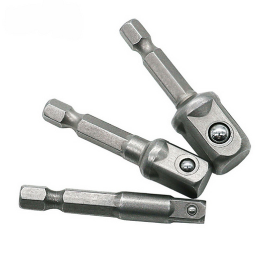 Juego de 3 Adaptadores Para Taladro