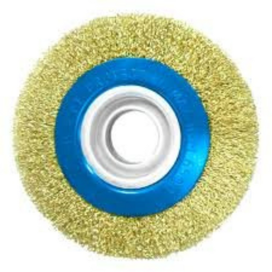 Cepillo de Alambre Grata de 8" Para Esmeril