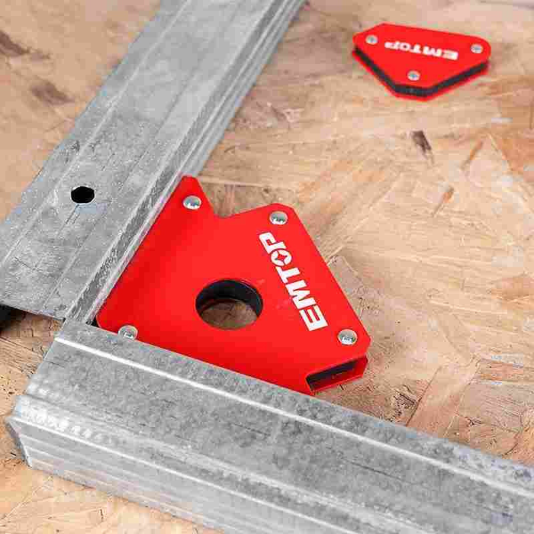 Juego De Escuadras Magnéticas 7 Piezas Emtop