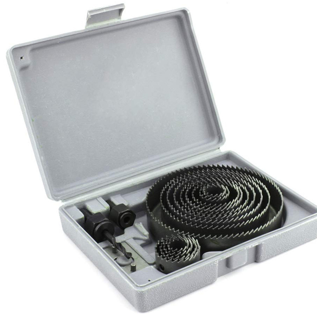 Juego de Sierras Copas Para Madera 16 Piezas