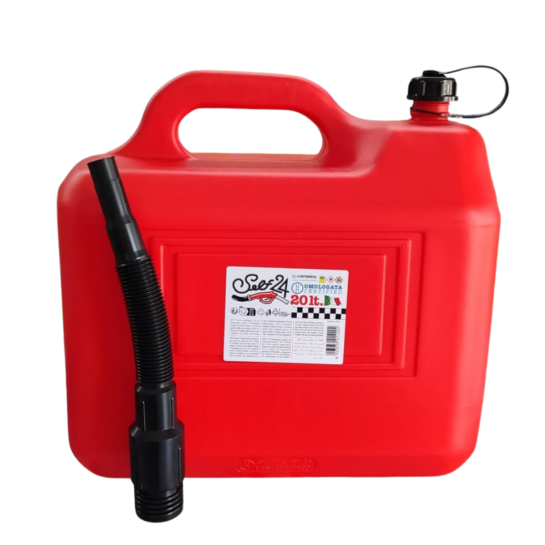 Envase Para Combustible De 20 Litros con Pico
