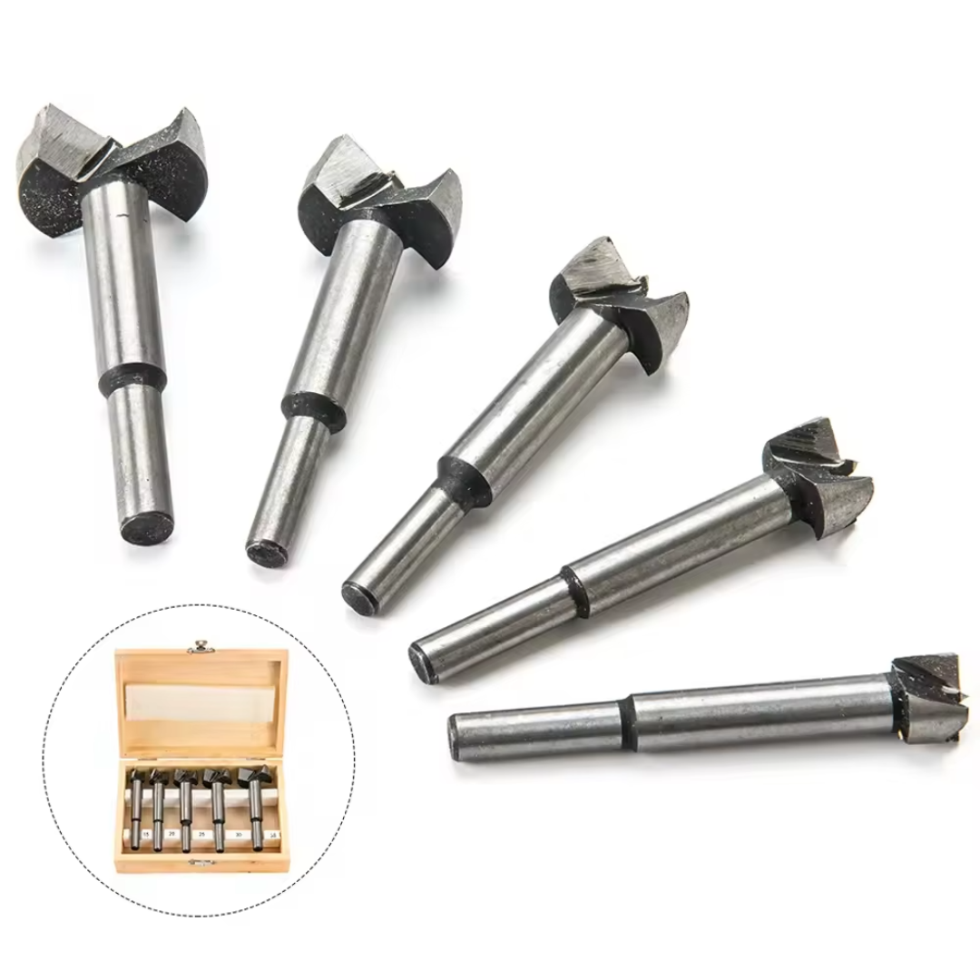 Juego de Brocas Forstner Para Madera 5 Piezas