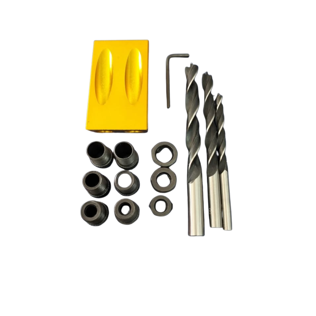 Juego Plantilla De Tornillos Ocultos 14 Piezas Uyustools