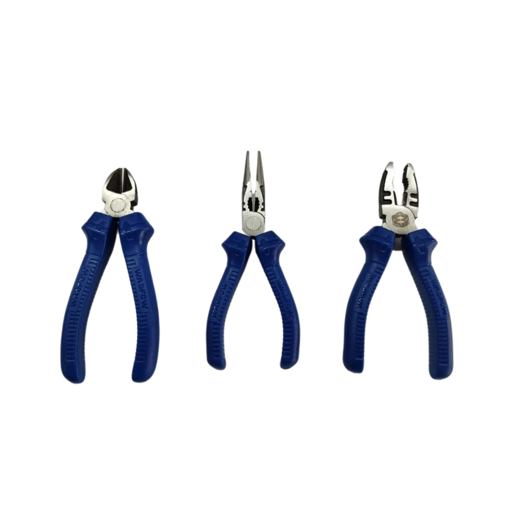 Juego de 3 Alicates 6" Wadfow