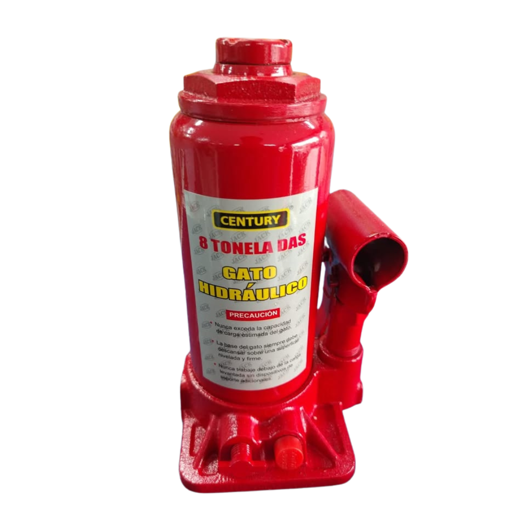 Gata Hidráulica Tipo Botella 8 Toneladas Century