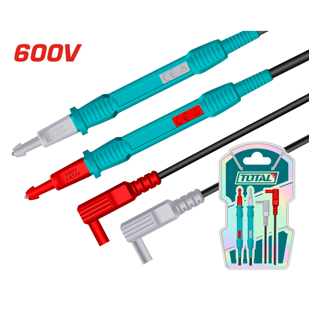 Cables Conductores para Multímetro 600V Total