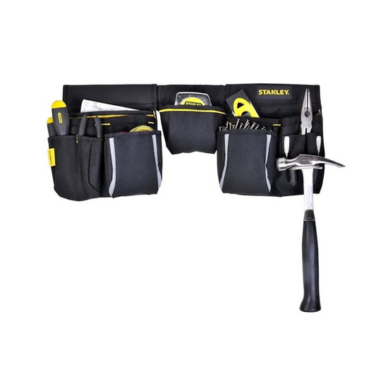 Cinturón Porta Herramientas 11 Bolsillos Stanley