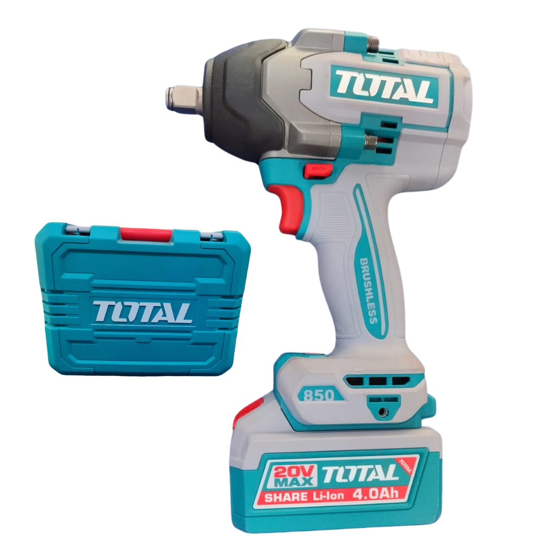 Llave De Impacto Inalambrico Mando 1/2¨ Torque 850Nm Total