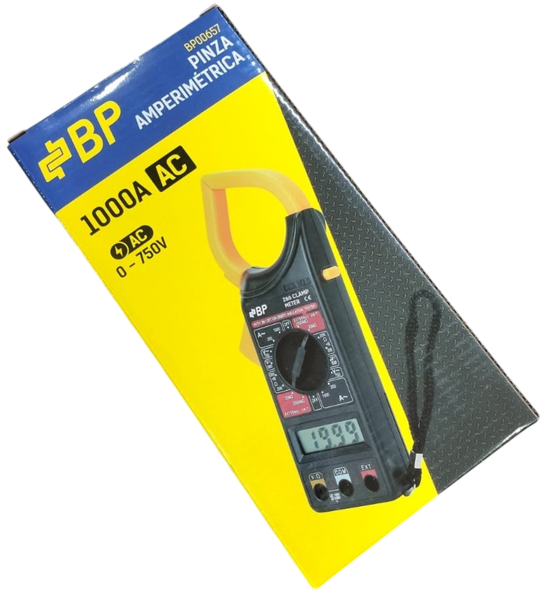 Pinza Amperimetrica DC-AC BP