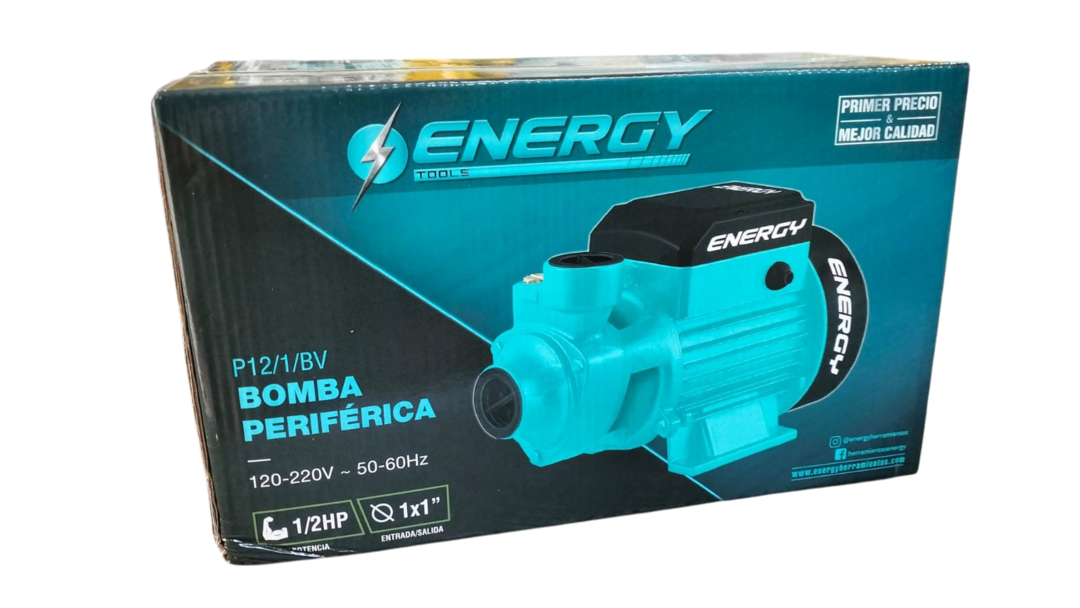 Bomba Periferica 1/2 Hp 110/220V Energy