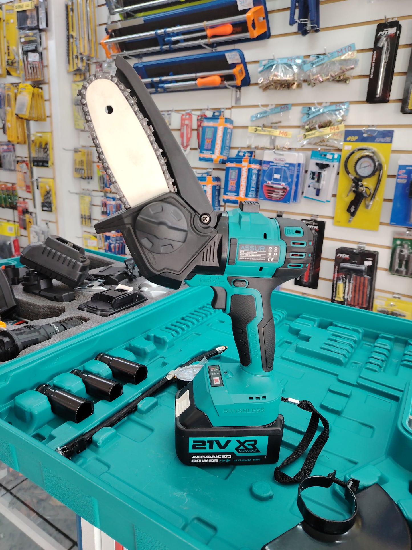 Taladro Inalambrico 7 en 1 Inalambrico 21V Assur