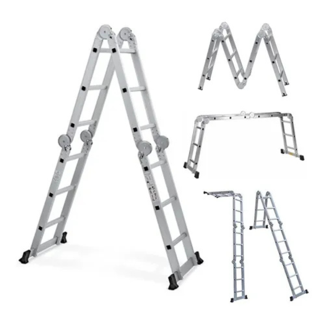 Escalera Multiusos Articulada 4x4 4.70 Metros