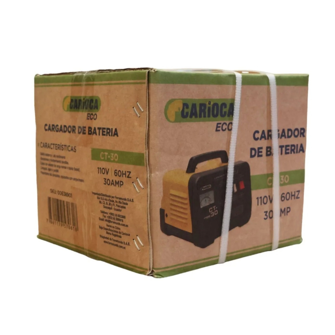 Cargador De BaterÃas 12/24V 30  Amperios Carioca