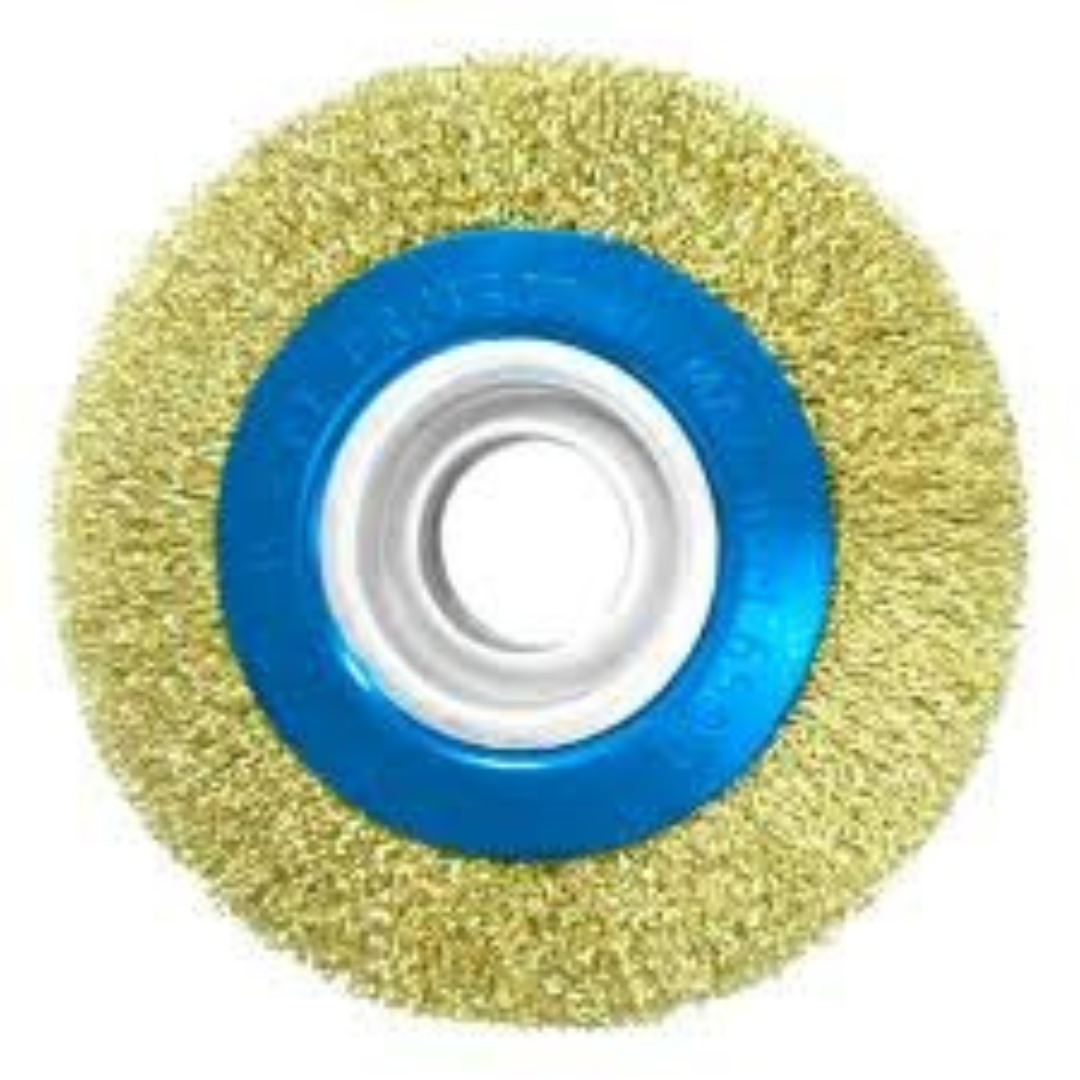 Cepillo de Alambre Grata de 8" Para Esmeril