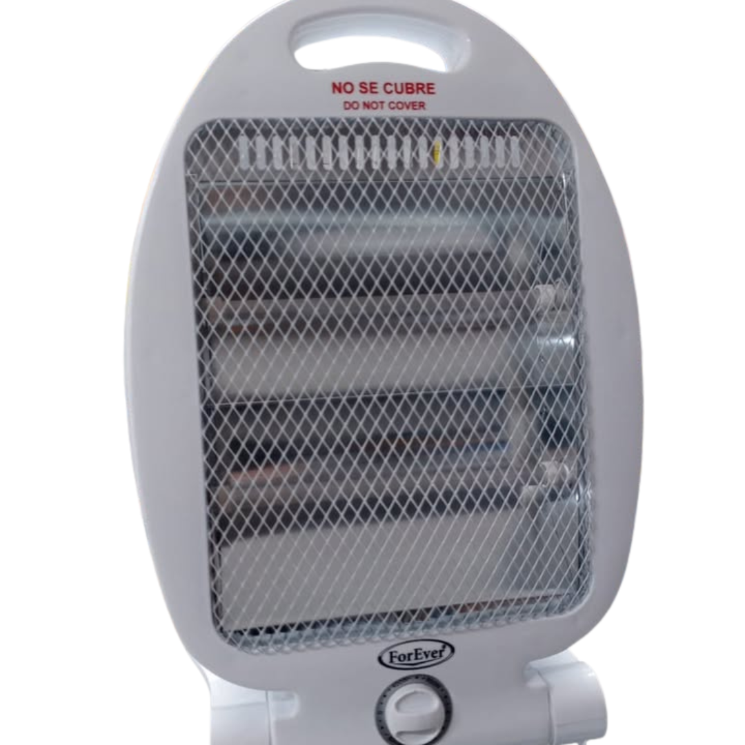Calefactor Eléctrico Halógeno de 2 Niveles Forever