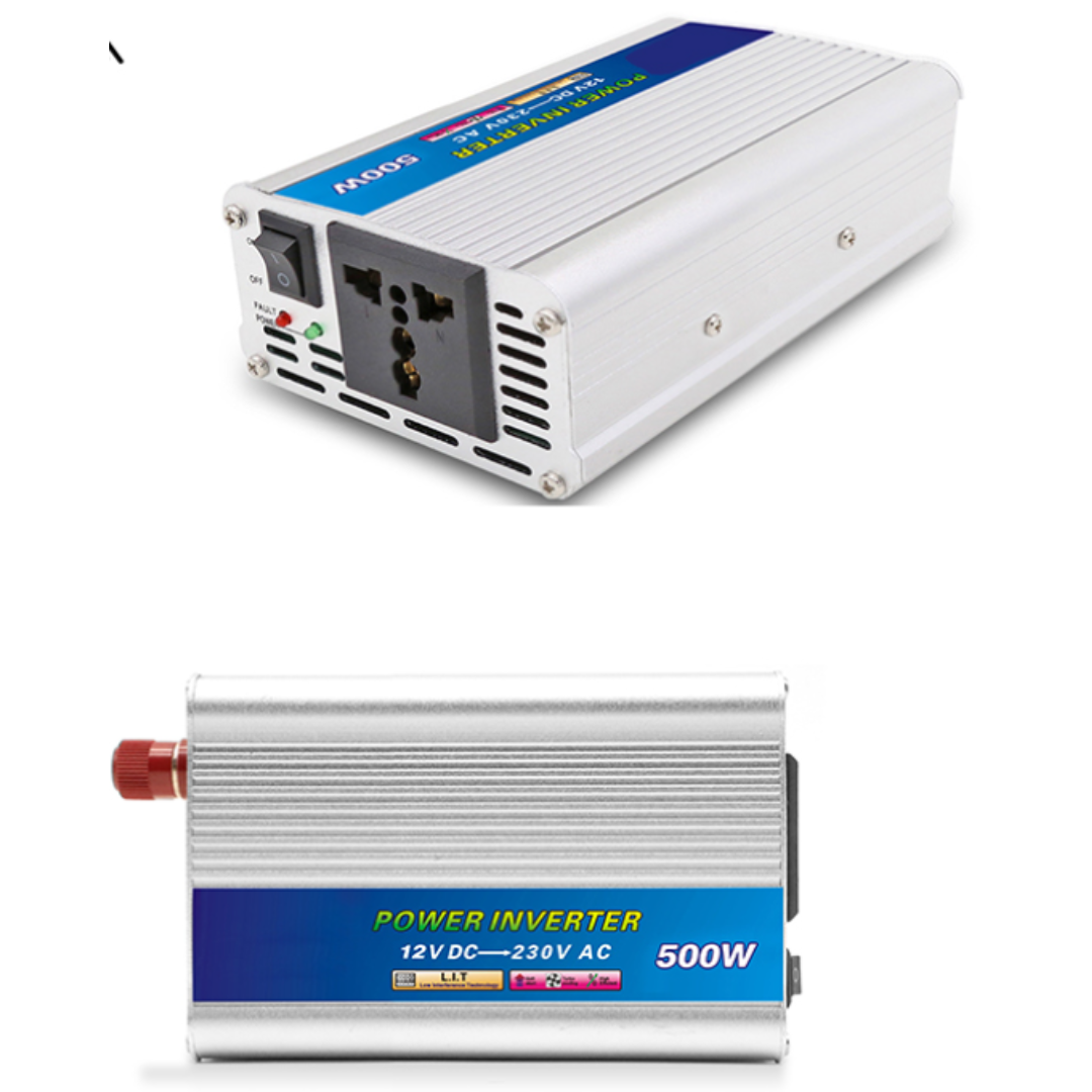 Inversor De Corriente Onda Modificada 500W 12V a 110V