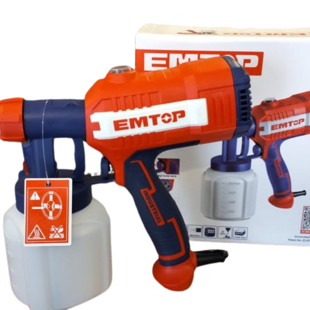 Pistola Para Pintar Eléctrica 450W Emtop