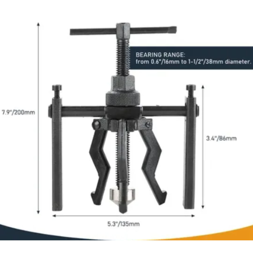 Extractor De 3 Patas para Rodamientos Internos