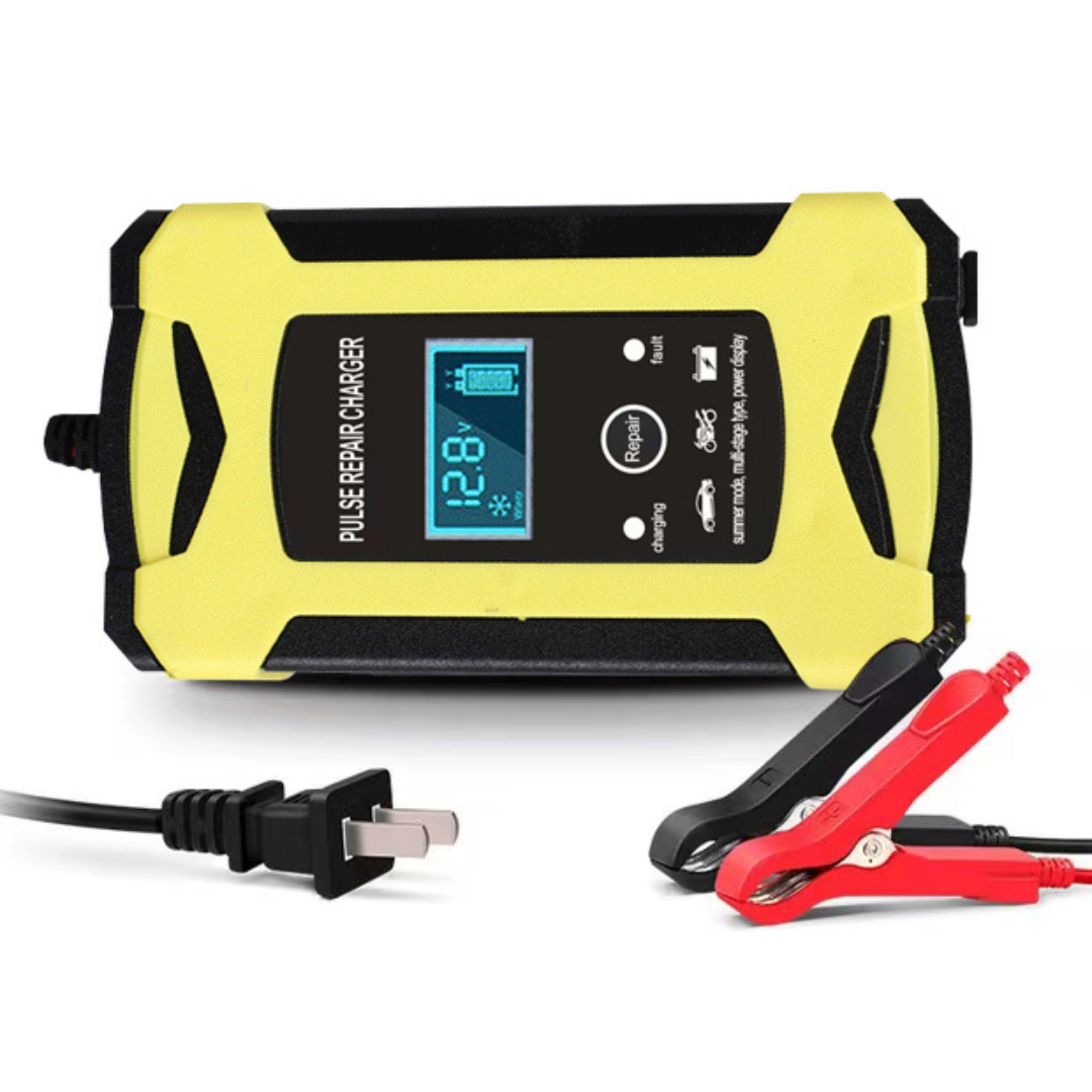 Cargador y Reparador Inteligente De Baterías 12V 6Ah