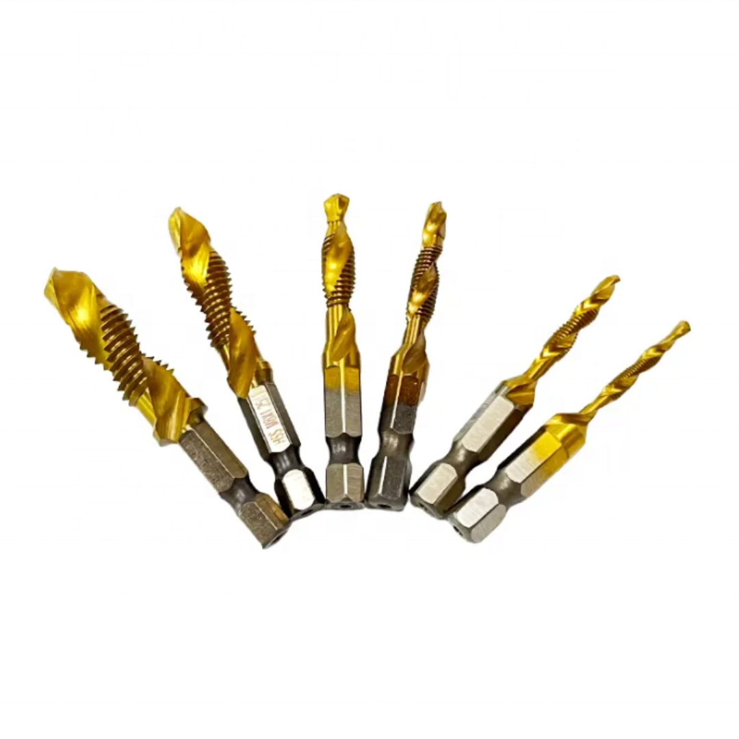 Juego de 6 Brocas Machuelo Hss Uyustools