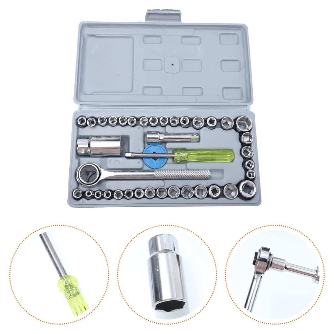 Juego de Dados 40 Piezas con Estuche