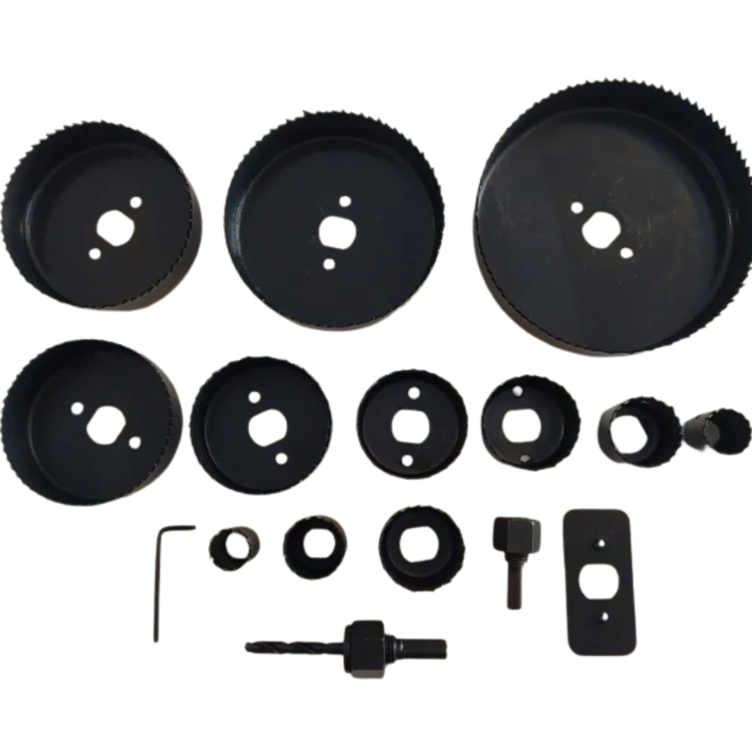 Juego de Sierras Copas Para Madera 16 Piezas