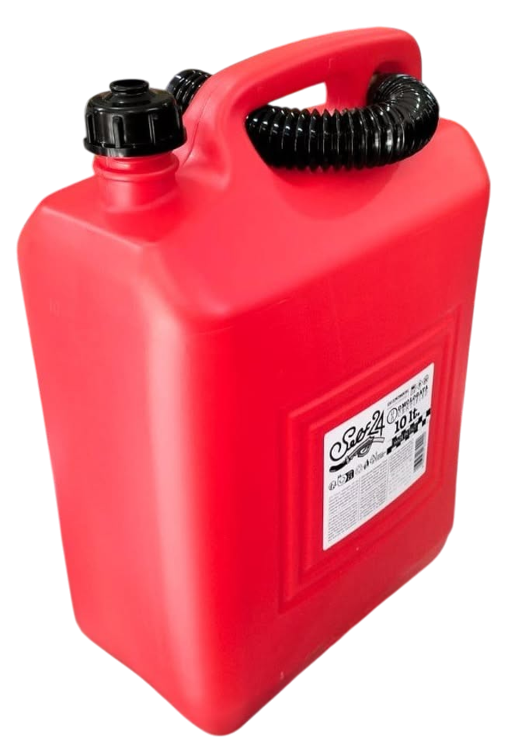 Envase Rojo Para Combustible 10L Continental