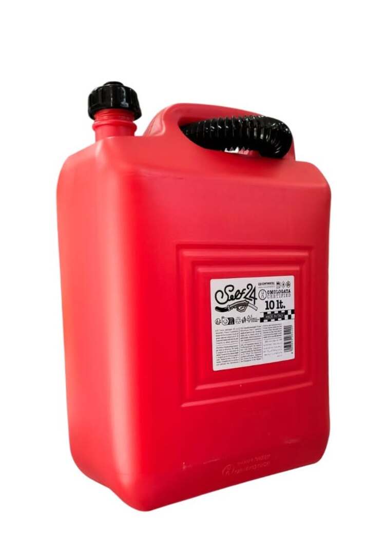 Envase Rojo Para Combustible 10L Continental