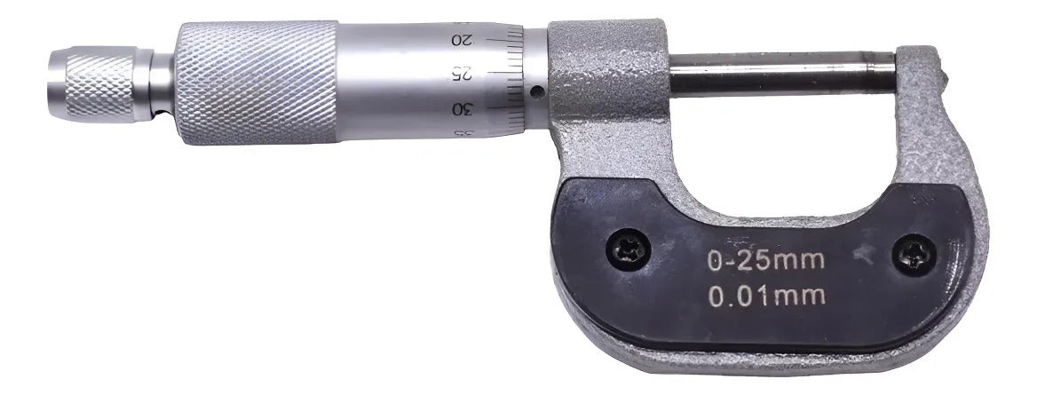 Micrometro Rango 0-25mm Resol. 0,01mm Uyustools Mic025
