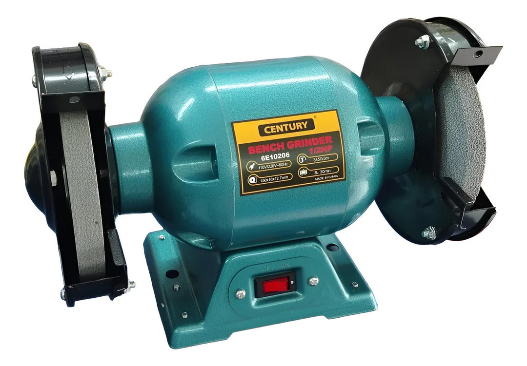 Esmeril Electrico 6" 1/2 hp 110-220V CENTURY MD-150