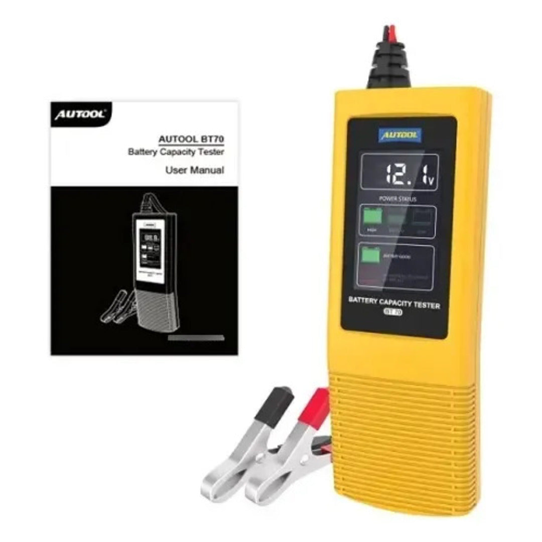 Analizador Comprobador De Baterias Sencillo BT70