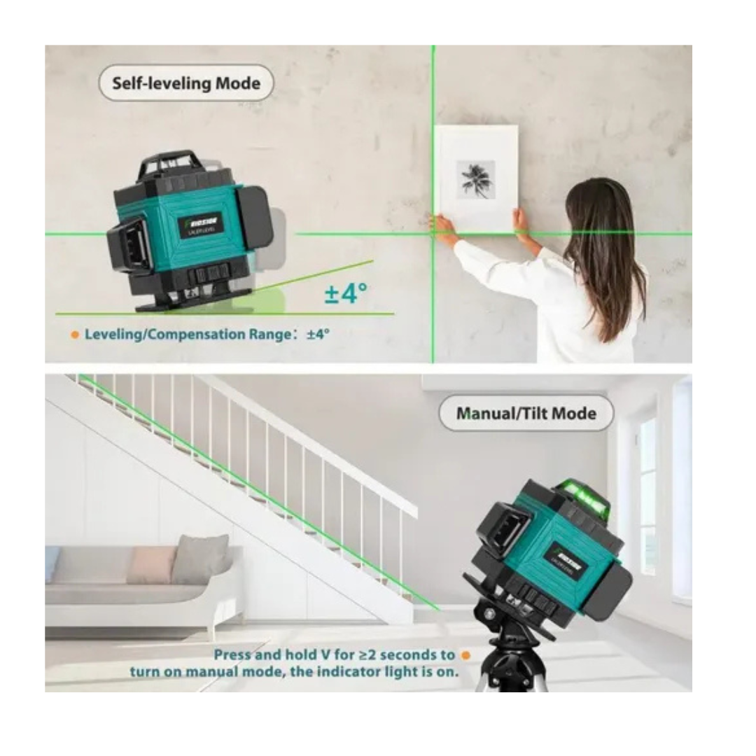 Nivel Laser 16 Lineas Autonivelante Protools