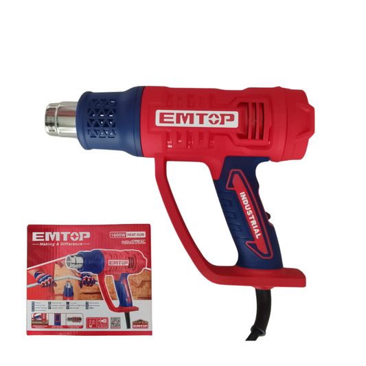 Pistola De Calor Temperatura Ajustable Emtop