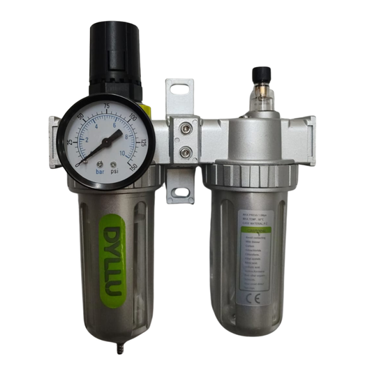 Filtro Regulador de Aire Y Lubricador 80cc Dyllu