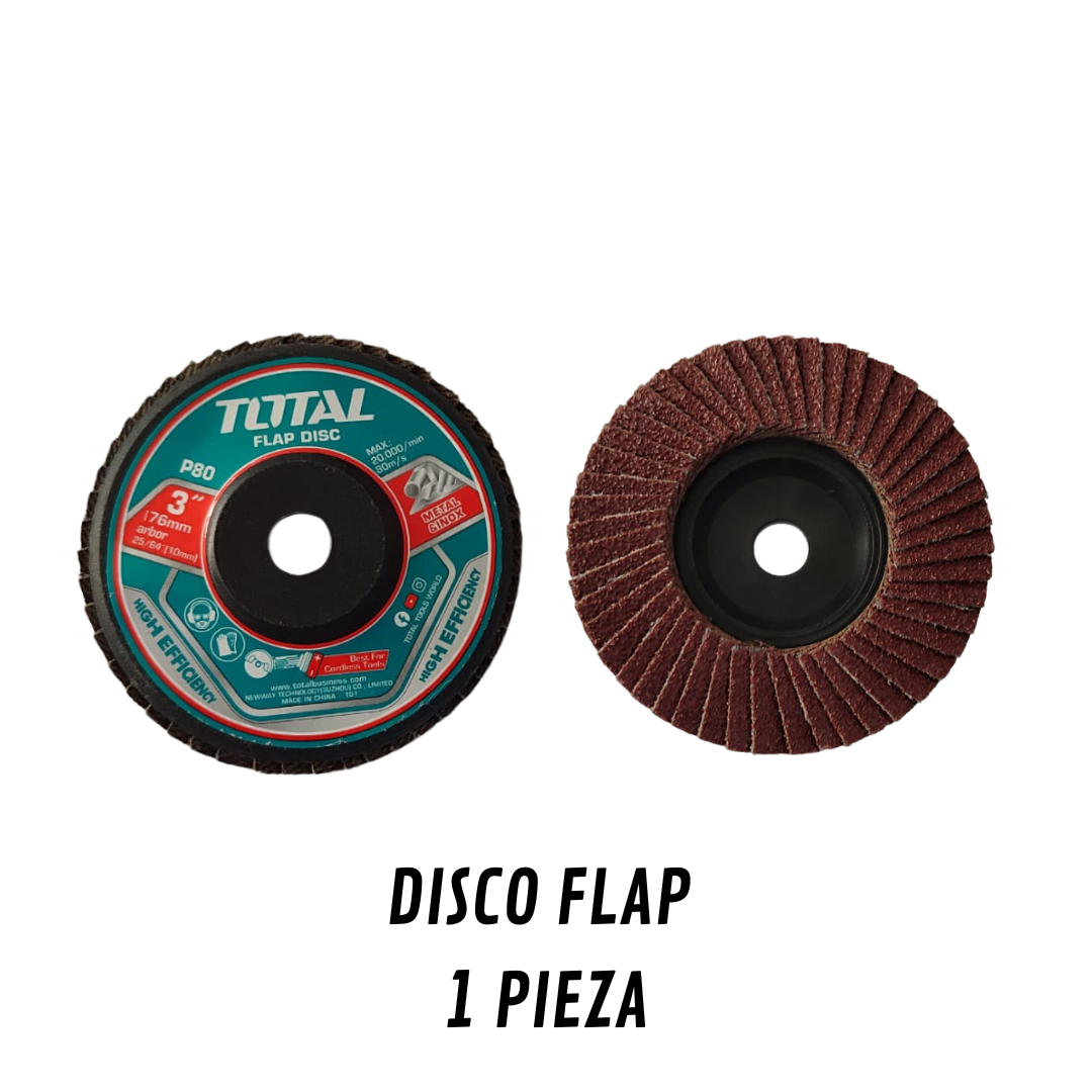 Juego de Discos Para Mini Amoladora 3 Pulgadas Total.