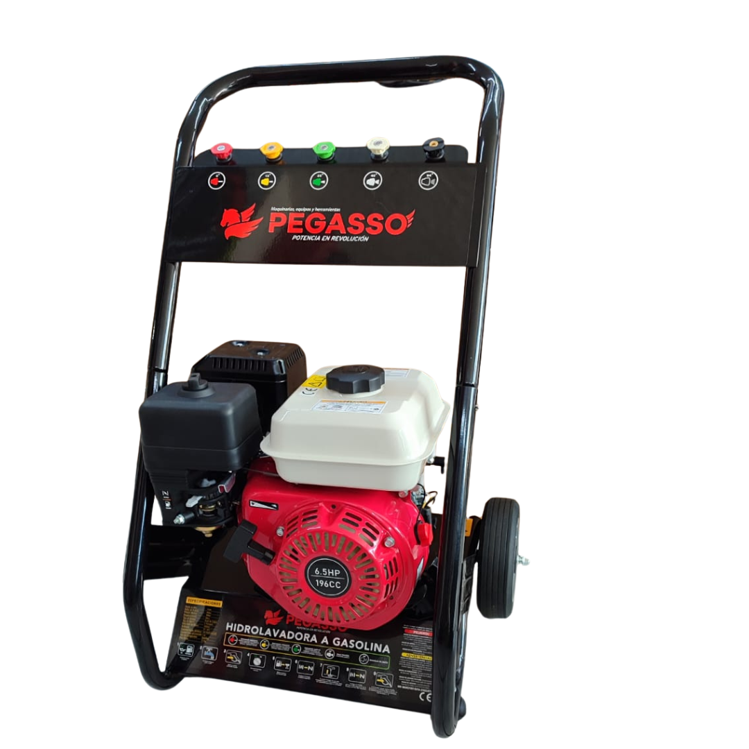 Hidrolavadora A Gasolina 6.5hp Pegasso