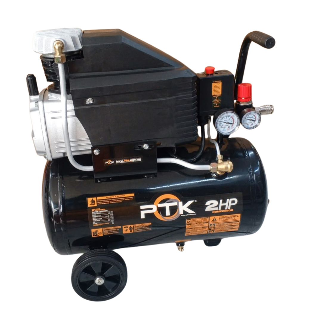 Compresor de Aire 24Litros 2Hp Ptk