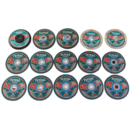 Juego de Discos Para Mini Amoladora 3 Pulgadas Total.