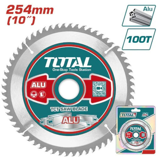 Disco De Corte De Aluminio 10" Total