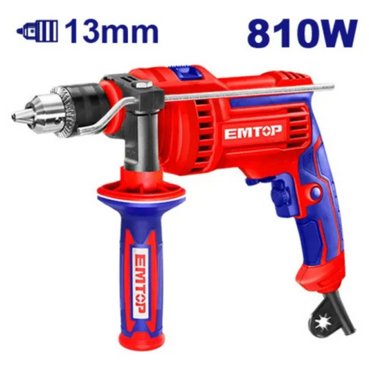 Taladro Percutor de 1/2" 810W 110V Emtop