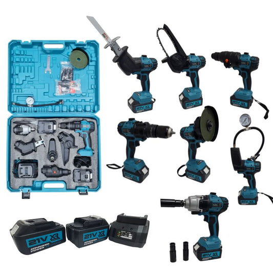 Taladro Inalambrico 7 en 1 Inalambrico 21V Assur