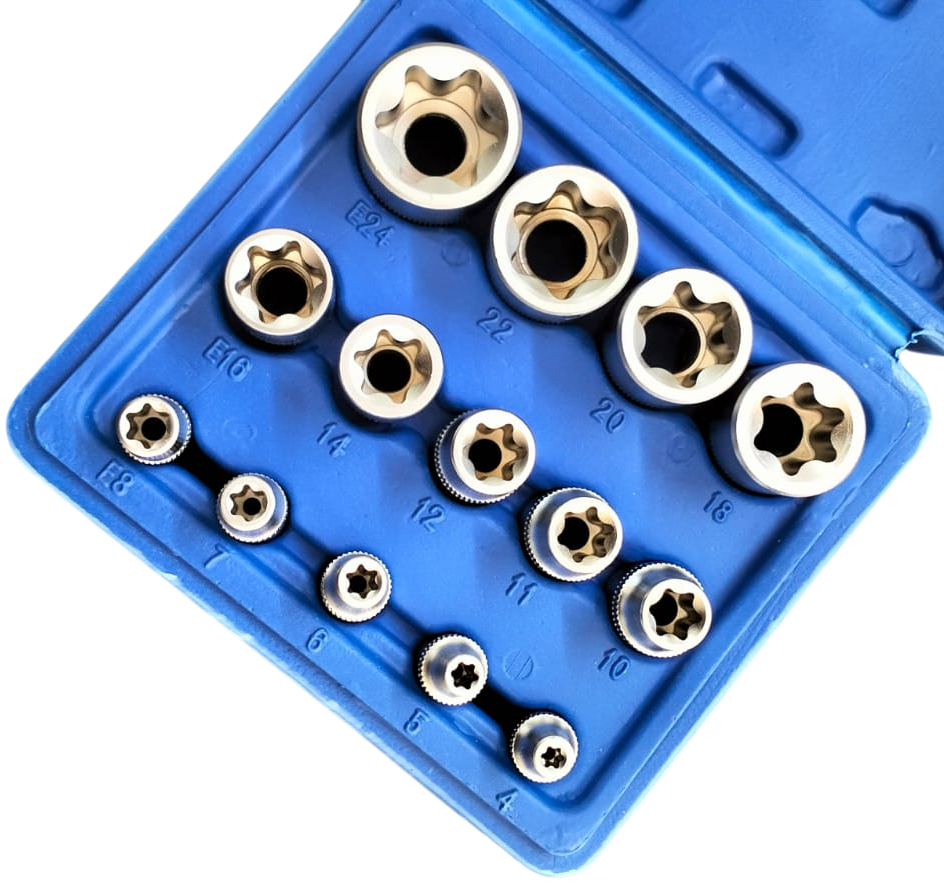 Juego De Dados Torx Hembra 14 Piezas Wadfow