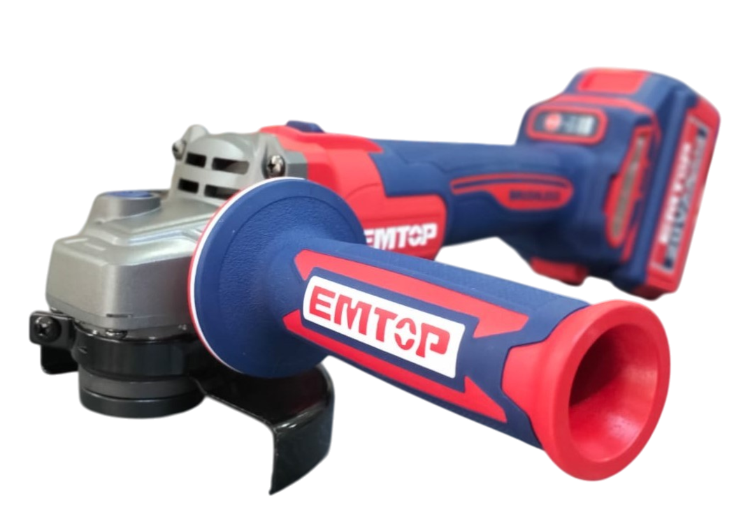 Amoladora Inal. 4"-1/2 900W 1 Bat. Y Carg. Emtop
