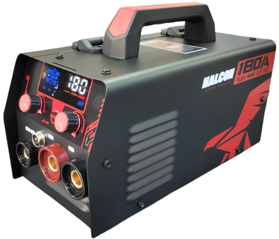 Soldadora 3 en 1 Mig Flux/MMA/Tig Lift 1K 180A Halcon