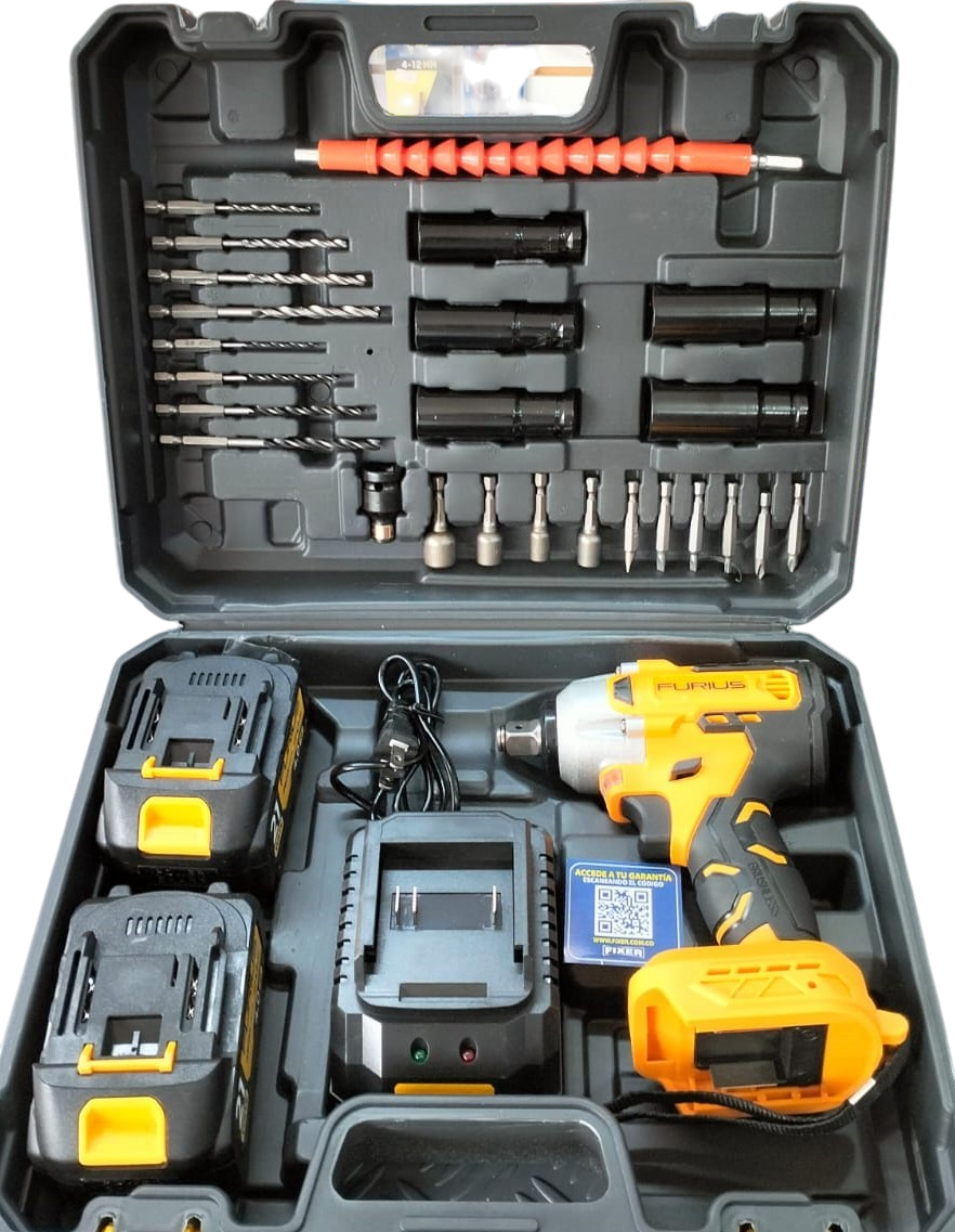 Llave De Impacto Inalambrico Brushless 21V ½ Furius