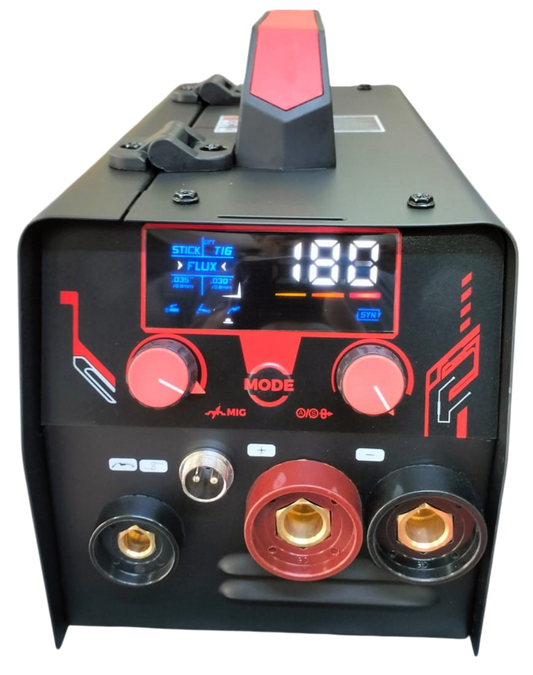 Soldadora 3 en 1 Mig Flux/MMA/Tig Lift 1K 180A Halcon