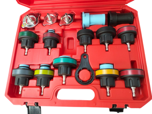 Comprobador De Fugas Del Radiador 18 Pcs Thyson