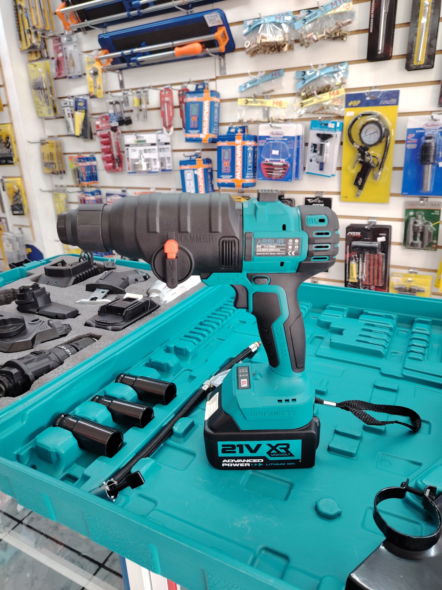 Taladro Inalambrico 7 en 1 Inalambrico 21V Assur