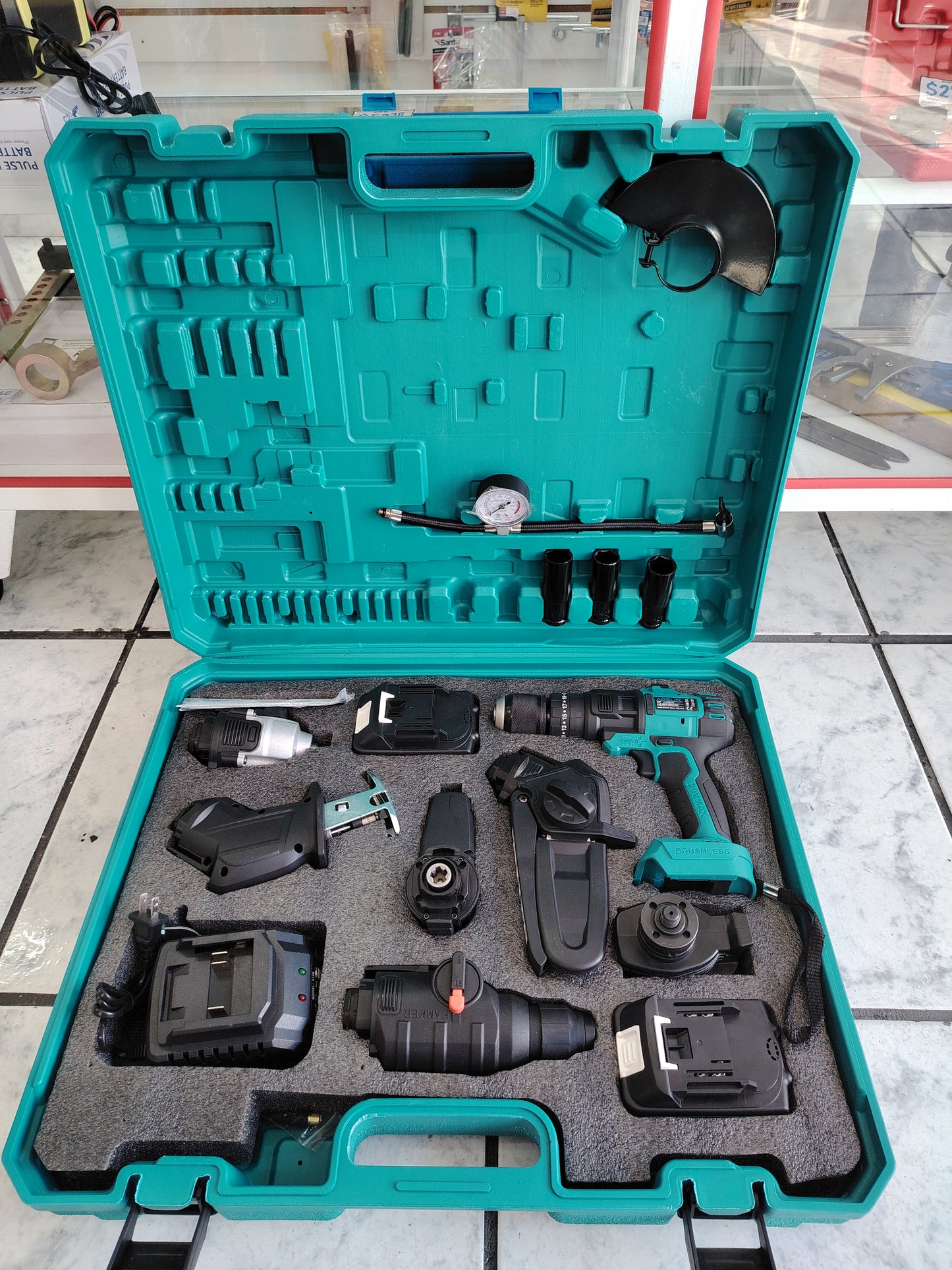 Taladro Inalambrico 7 en 1 Inalambrico 21V Assur